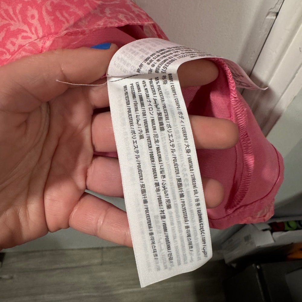 Abercrombie & Fitch Pink Puff Sleeve Sundress - Picture 5 of 5